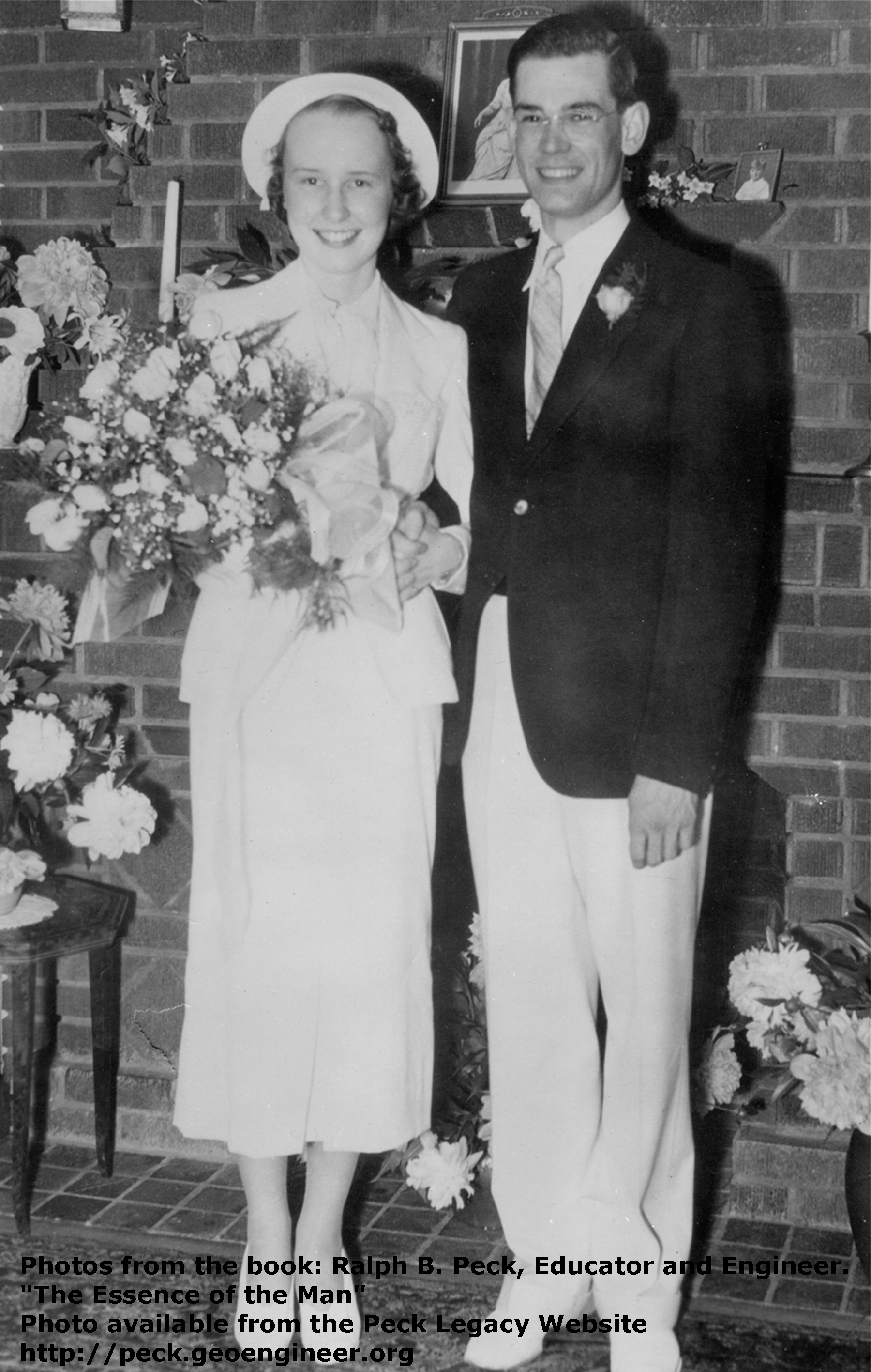 Photo#11: RBP and Marjorie E. Truby wedding day, June 14, 1936