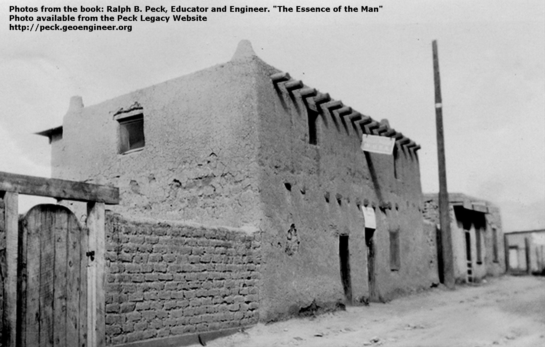 Photo#21: The oldest house in Santa Fe, 1930