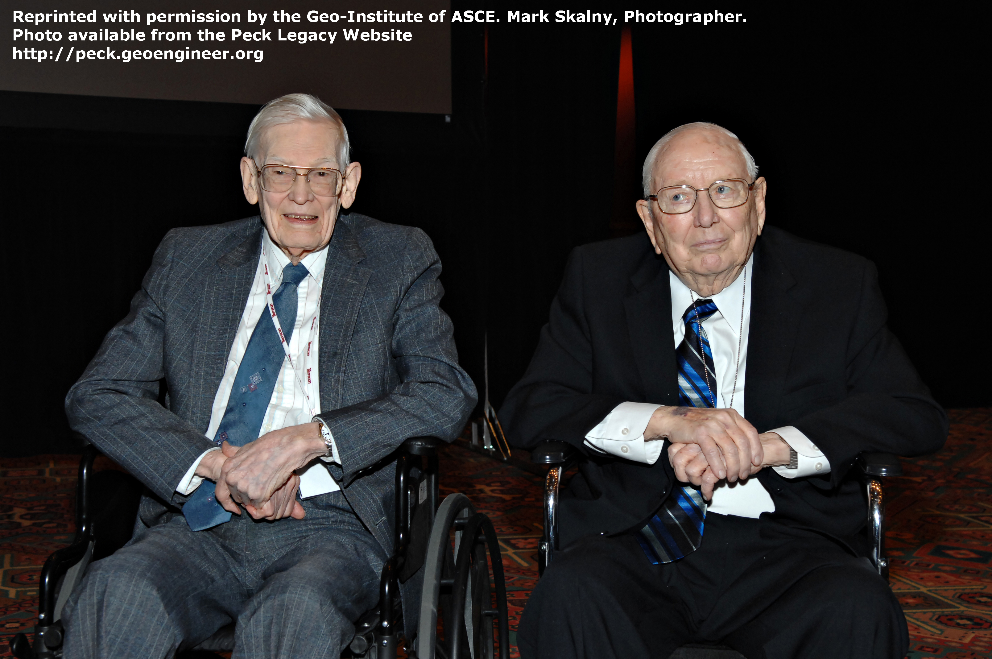 Photo#82: Photo from the Geo Denver, 2007. Ralph Peck and Jorg Osterberg.