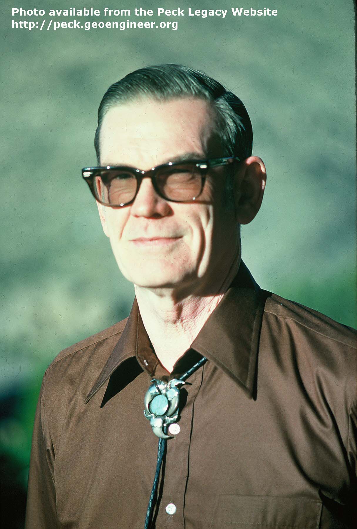 Photo#92: Ralph Peck, October 1976.