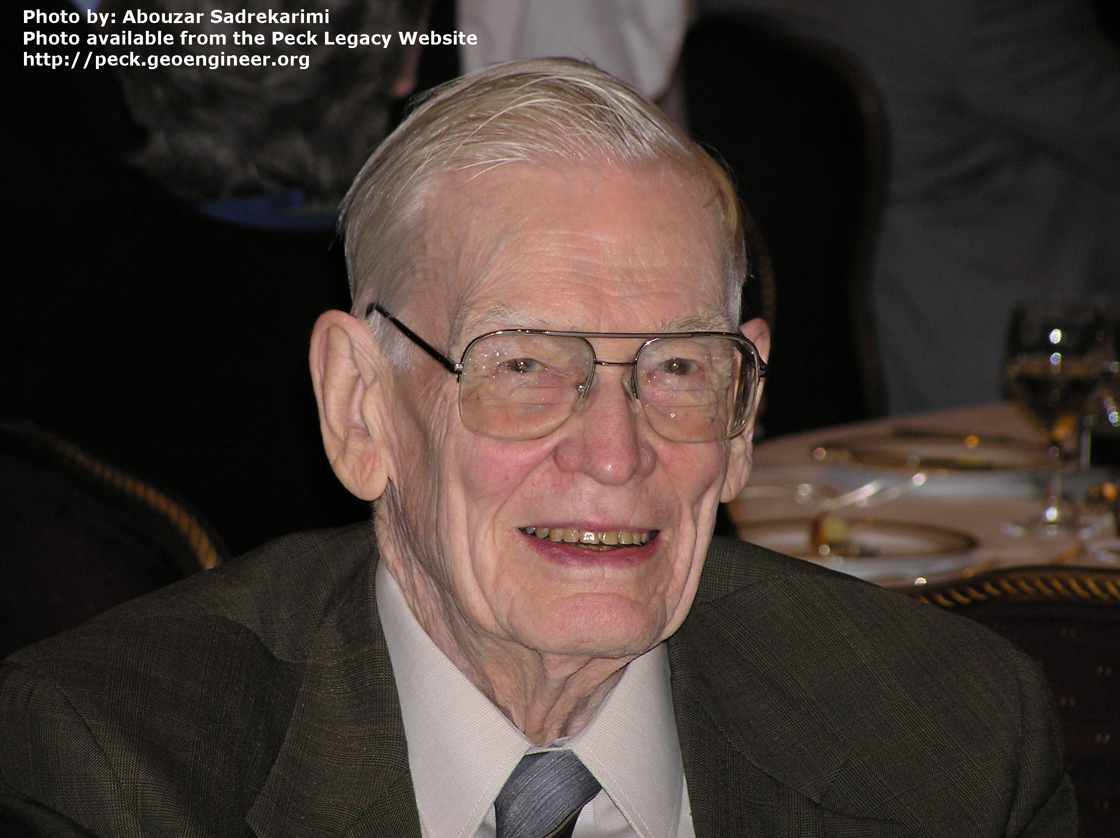 Photo#104: 16th ICSMGE, Professor Peck.